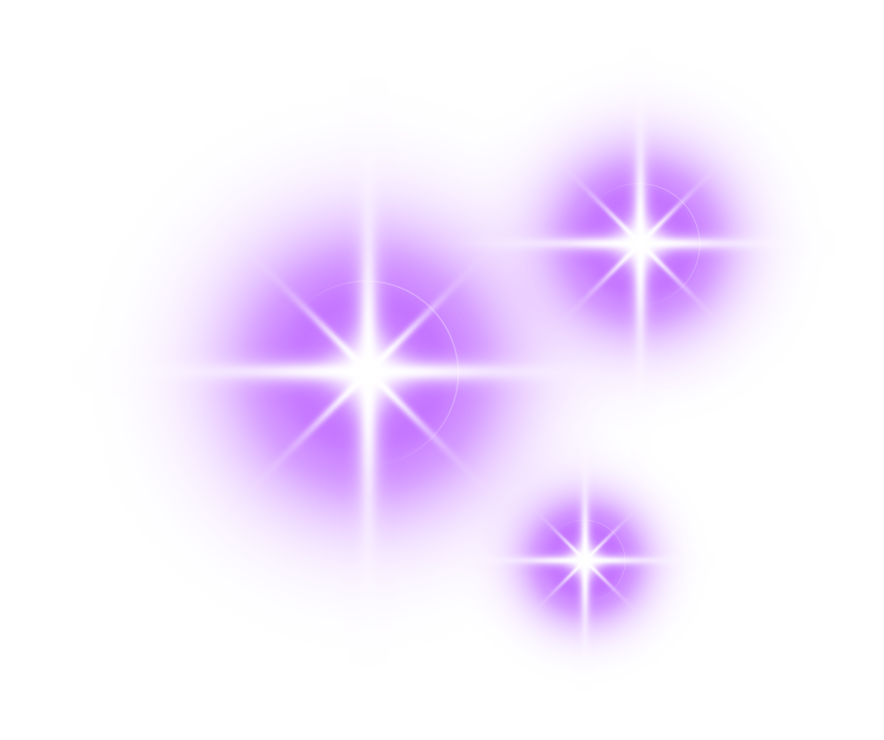 purple light sparkle star